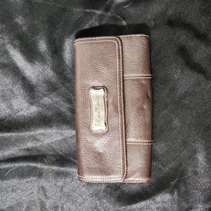 Sophia Caperellli Brown Wallet leather